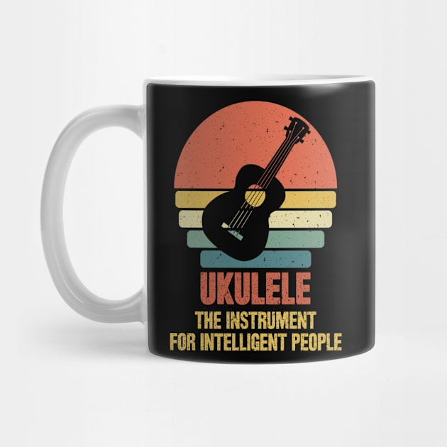 Ukulele the instrument for intelligent people by SilverTee